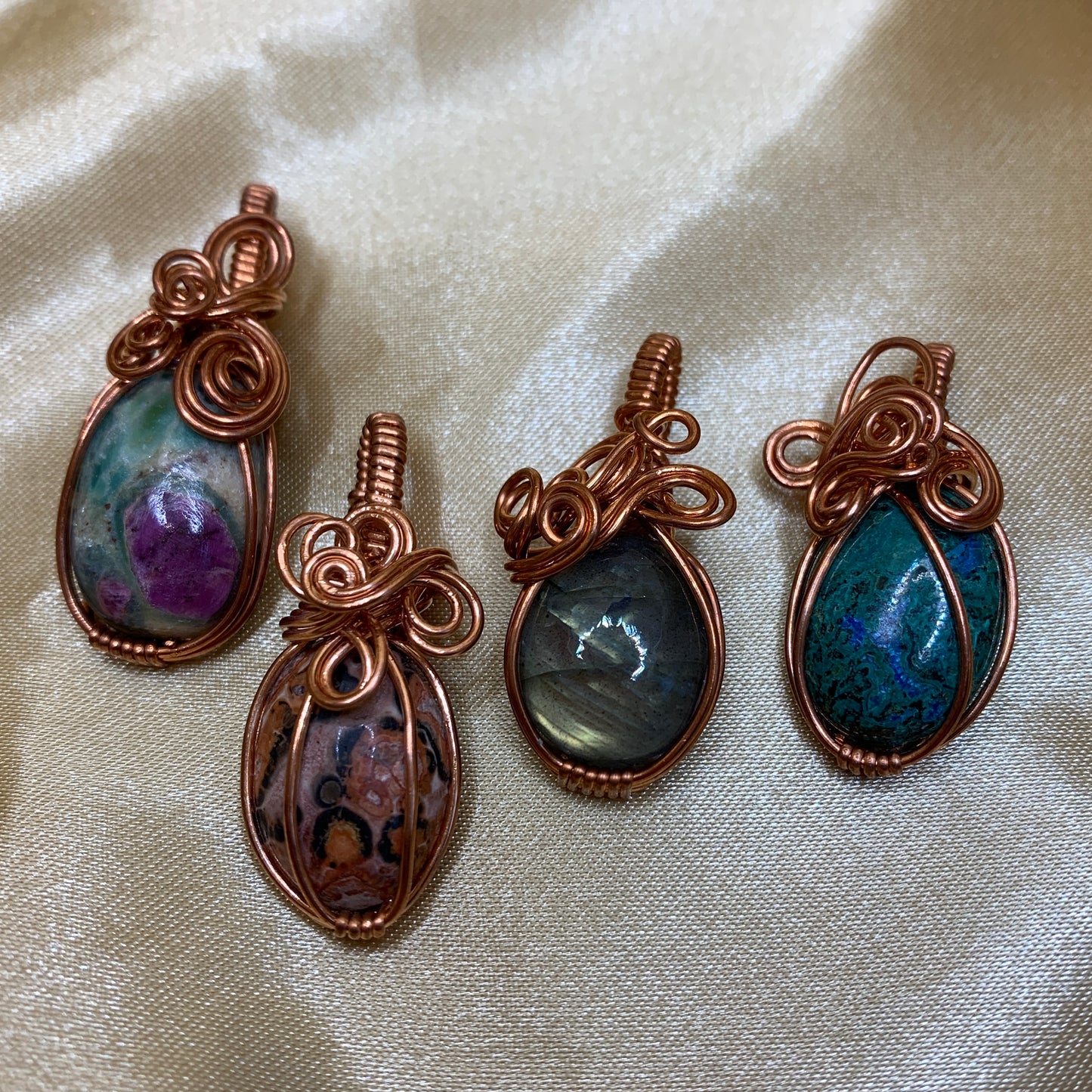 Mini Mystery Pendant in Copper